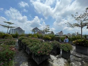 Melihat Sejuknya Taman di Atap Gedung Fakultas Pertanian UB