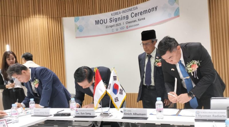 Indonesia-Korea Selatan, Siapkan SDM Unggul Sektor Perikanan Kelas Dunia
